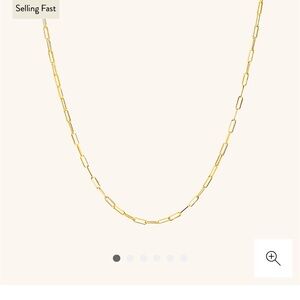 Mejuri 14k Gold Boyfriend Bold Chain Necklace